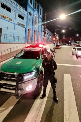 Polícia Militar do Amazonas prende dupla que furtou cofre de estabelecimento comercial em Lábrea